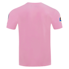 NFL LOS ANGELES RAMS CLASSIC CHENILLE SINGLE JERSEY TEE (PINK)