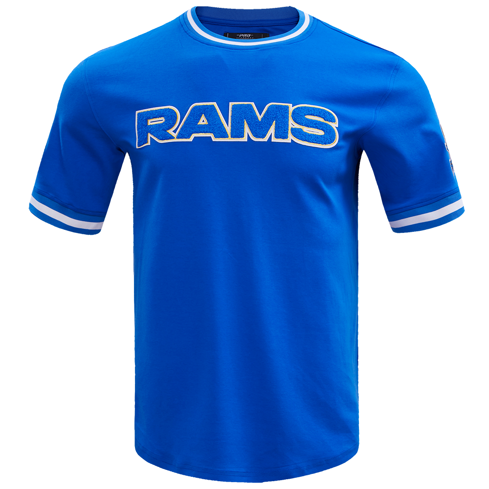 NFL LOS ANGELES RAMS CLASSIC CHENILLE TEE (ROYAL BLUE)