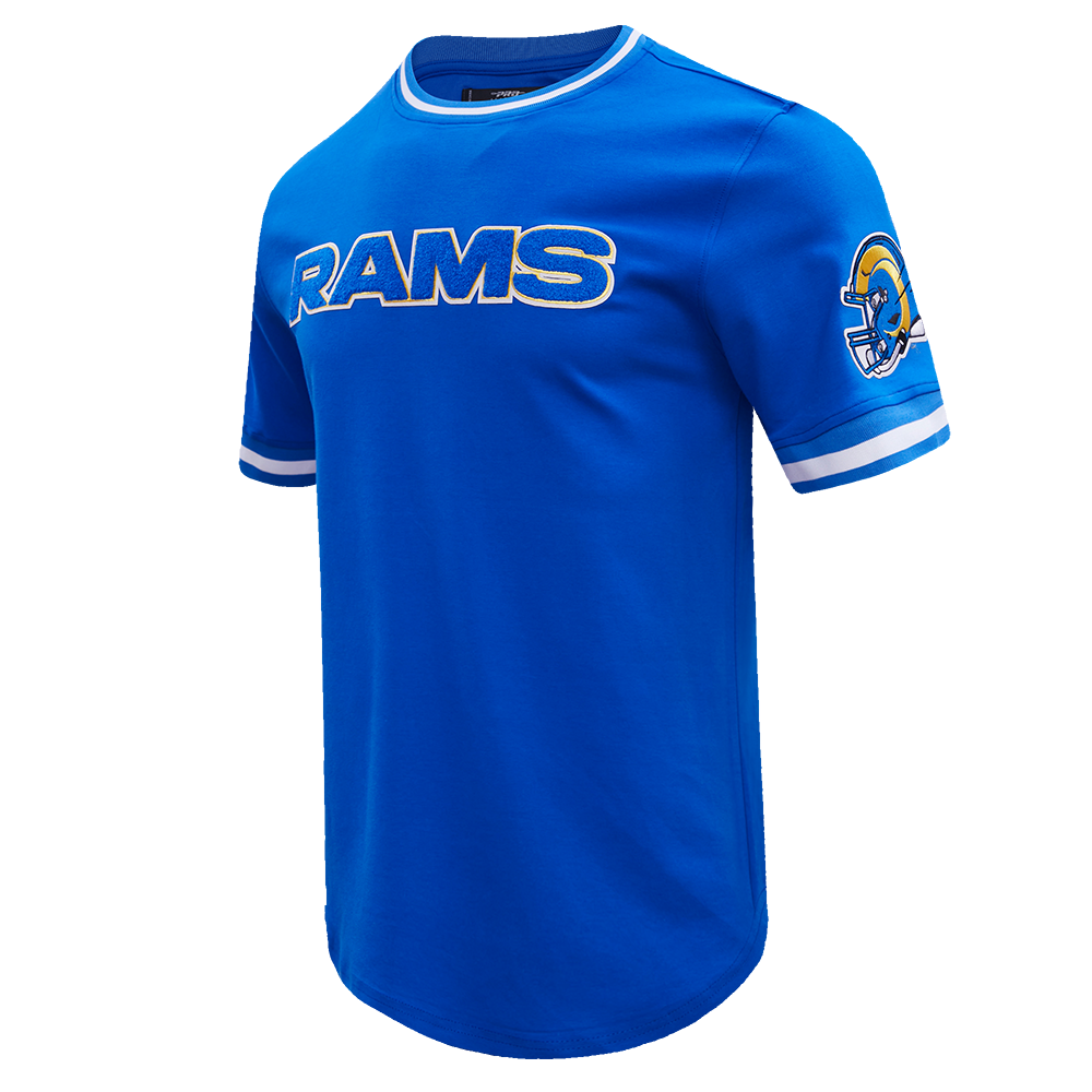 NFL LOS ANGELES RAMS CLASSIC CHENILLE TEE (ROYAL BLUE)