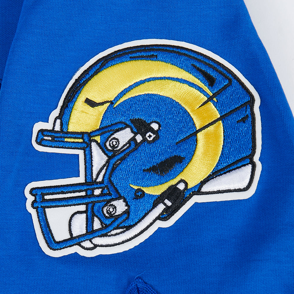 NFL LOS ANGELES RAMS CLASSIC MEN'S WARM UP JACKET (ROYAL BLUE)