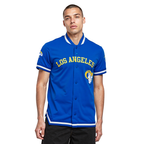 NFL LOS ANGELES RAMS CLASSIC MEN'S WARM UP JACKET (ROYAL BLUE)