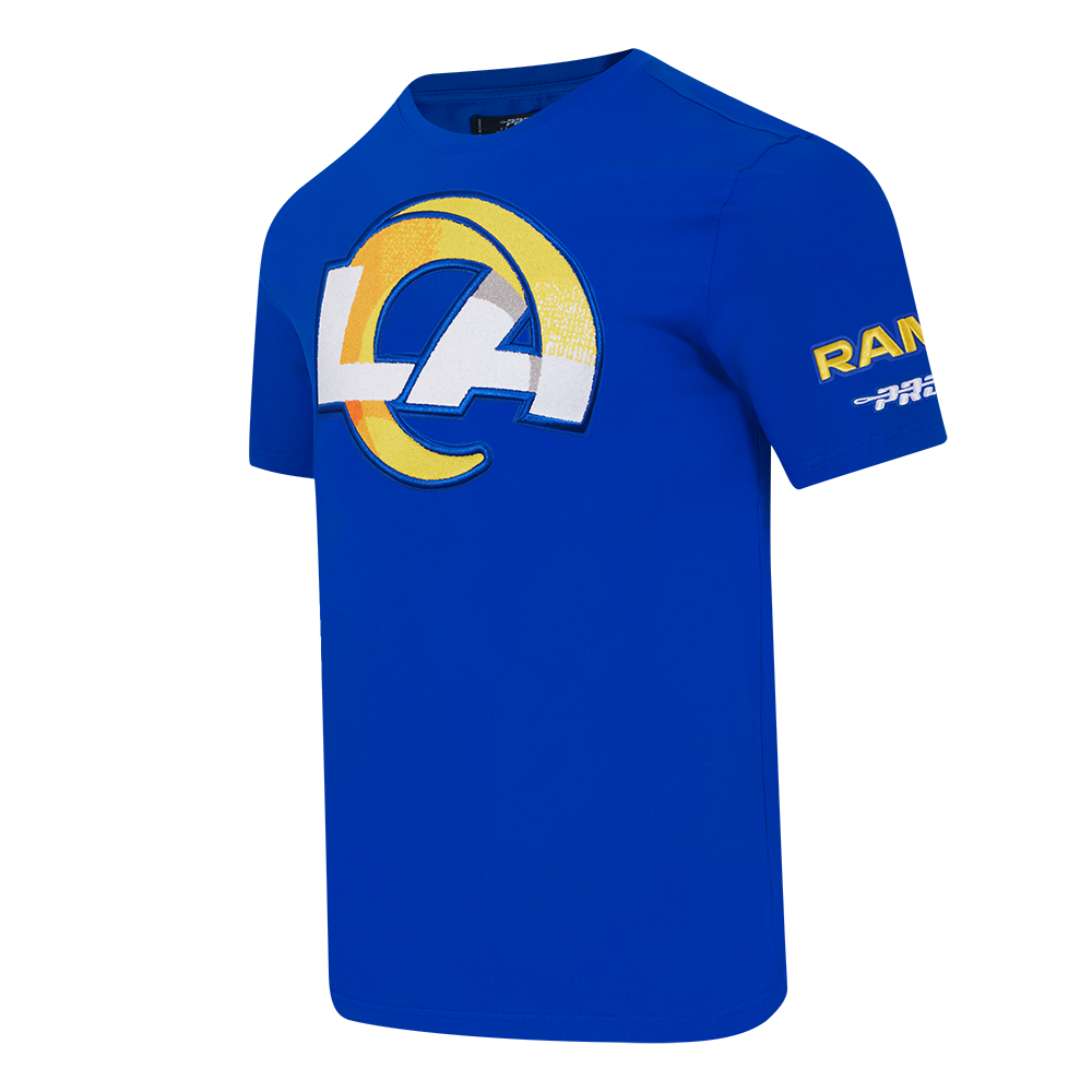 NFL LOS ANGELES RAMS T-SHIRT MASHUP POUR HOMME (BLEU ROYAL)