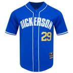 NFL LOS ANGELES RAMS ERIC DICKERSON #29 MESH CHEMISE BOUTONNÉE POUR HOMME (BLEU ROYAL)