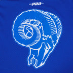 NFL LOS ANGELES RAMS ERIC DICKERSON #29 MESH CHEMISE BOUTONNÉE POUR HOMME (BLEU ROYAL)