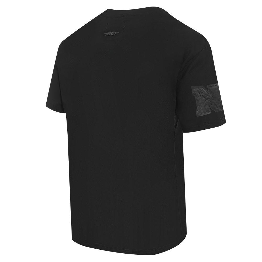 NFL LOS ANGELES RAMS NEUTRAL T-SHIRT EN JERSEY DE COTON À ÉPAULES TOMBANTES POUR HOMME (NOIR)