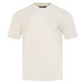 NFL LOS ANGELES RAMS NEUTRAL MEN'S COTTON JERSEY DROP SHOULDER TEE (EGGSHELL)