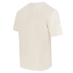 NFL LOS ANGELES RAMS NEUTRAL MEN'S COTTON JERSEY DROP SHOULDER TEE (EGGSHELL)