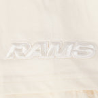 NFL LOS ANGELES RAMS NEUTRAL MEN'S COTTON JERSEY DROP SHOULDER TEE (EGGSHELL)