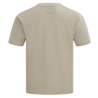 NFL LOS ANGELES RAMS NEUTRAL MEN'S COTTON JERSEY DROP SHOULDER TEE (TAUPE)