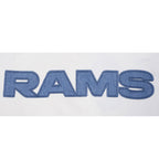 NFL LOS ANGELES RAMS VARSITY BLUES T-SHIRT EN JERSEY SIMPLE POUR HOMME (LIN)