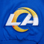 NFL LOS ANGELES RAMS WINGSPAN MEN'S DROP SHOULDER LS TEE (ROYAL BLUE)