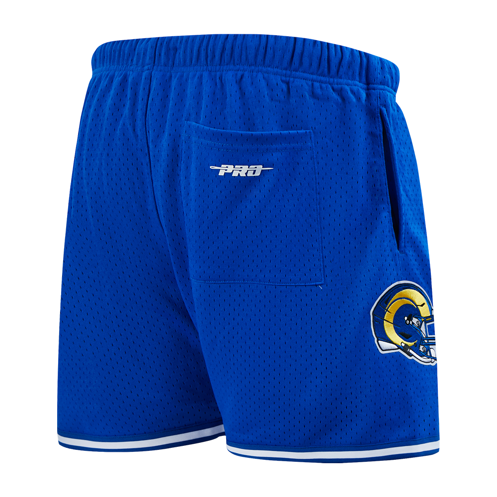 NFL LOS ANGELES RAMS CLASSIC MESH SHORT POUR HOMME (BLEU ROYAL)