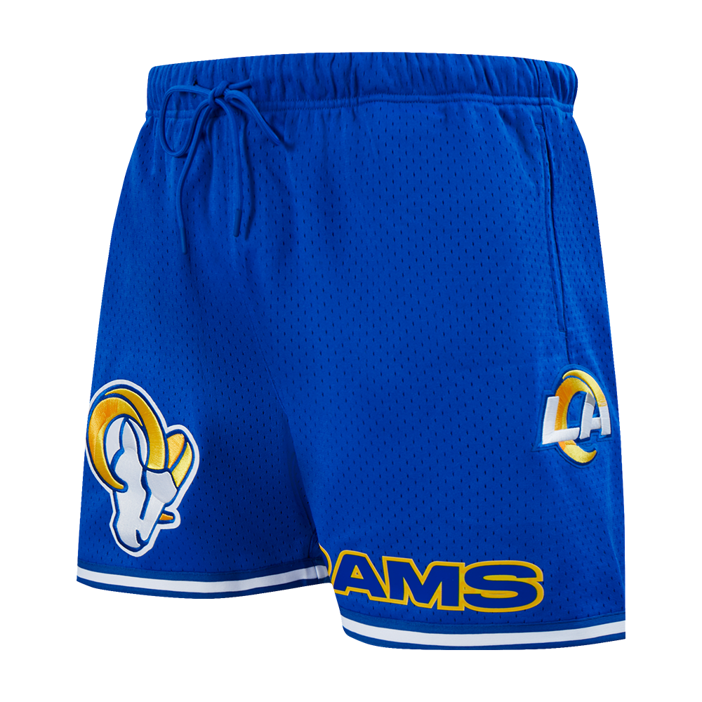 NFL LOS ANGELES RAMS CLASSIC MESH SHORT POUR HOMME (BLEU ROYAL)