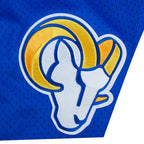 NFL LOS ANGELES RAMS CLASSIC MESH SHORT POUR HOMME (BLEU ROYAL)