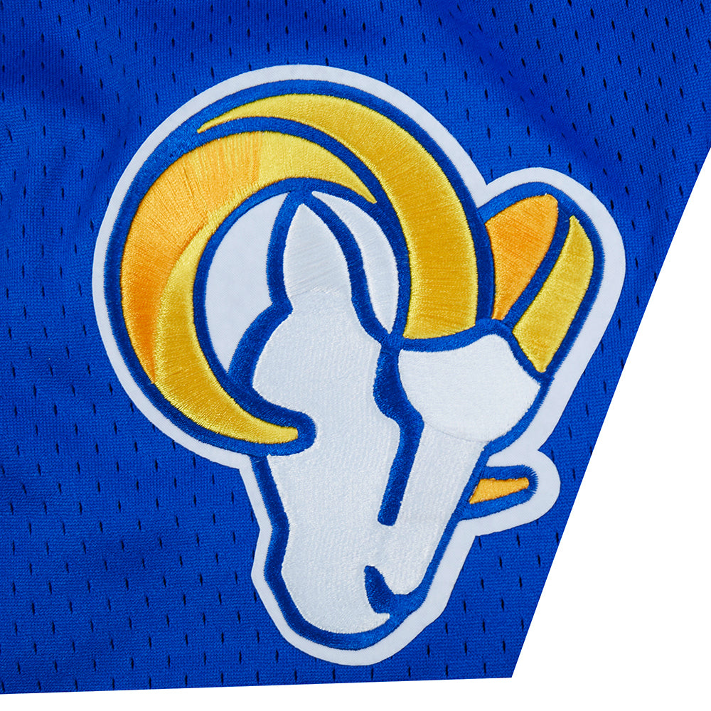 NFL LOS ANGELES RAMS CLASSIC MESH SHORT POUR HOMME (BLEU ROYAL)