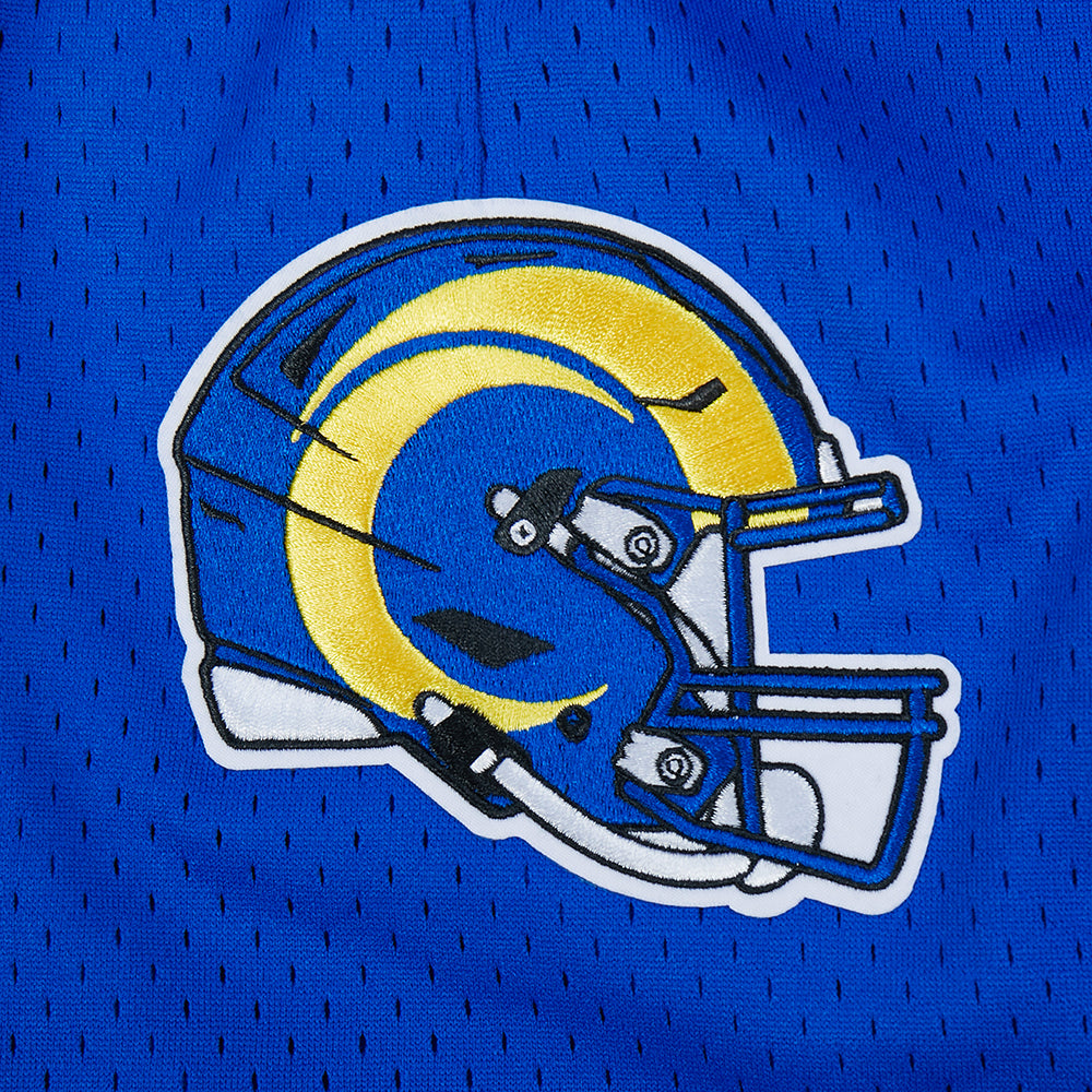 NFL LOS ANGELES RAMS CLASSIC MESH SHORT POUR HOMME (BLEU ROYAL)