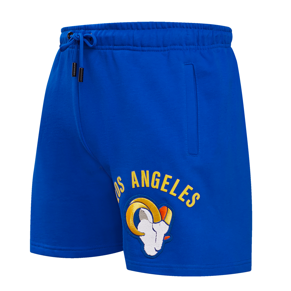 NFL LOS ANGELES RAMS CLASSIC BRISTLE MEN'S SHORT (ROYAL BLUE)