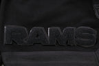 NFL LOS ANGELES RAMS TRIPLE BLACK MEN'S SHORT (TRIPLE BLACK)