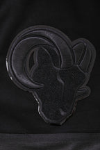 NFL LOS ANGELES RAMS TRIPLE BLACK MEN'S SHORT (TRIPLE BLACK)