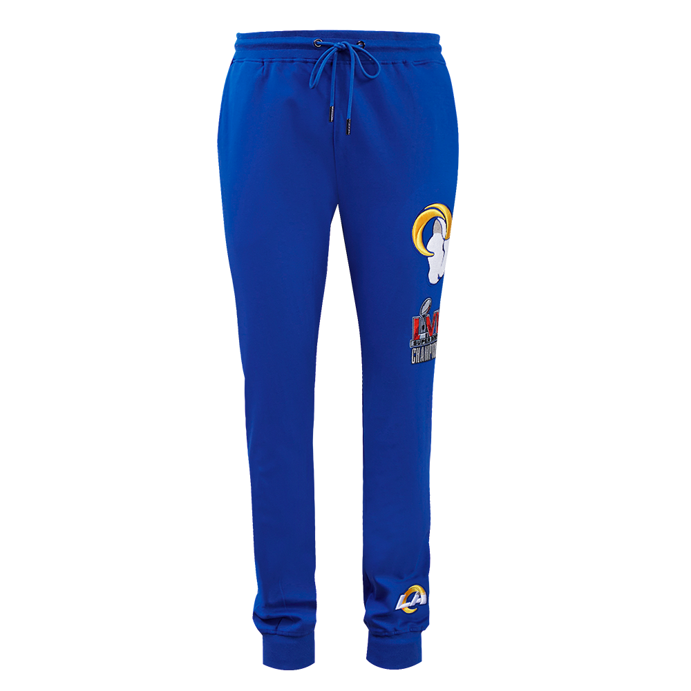 NFL LOS ANGELES RAMS CLASSIC CHENILLE MEN'S JOGGER (ROYAL BLUE)