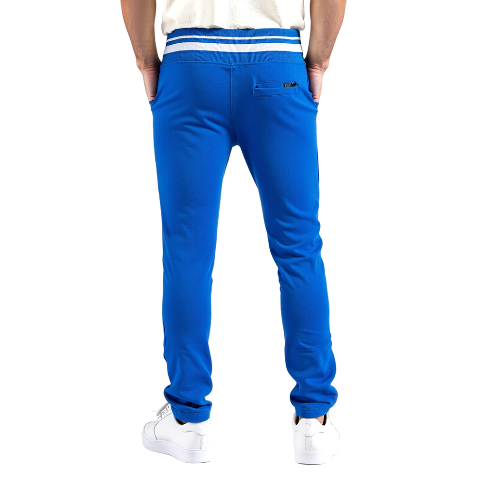 NFL LOS ANGELES RAMS MASHUP MEN'S RIB SWEATPANT (ROYAL BLUE)