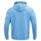 NFL LOS ANGELES RAMS CLASSIC CHENILLE DOUBLE KNIT FULL ZIP HOODIE (UNIVERSITY BLUE)