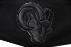 NFL LOS ANGELES RAMS TRIPLE BLACK CHANDAIL À CAPUCHON POUR HOMME (TRIPLE NOIR)