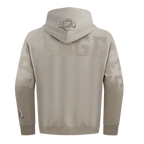 NFL LOS ANGELES RAMS WINGSPAN MEN'S DROP SHOULDER FLC PO HOODIE (TAUPE)