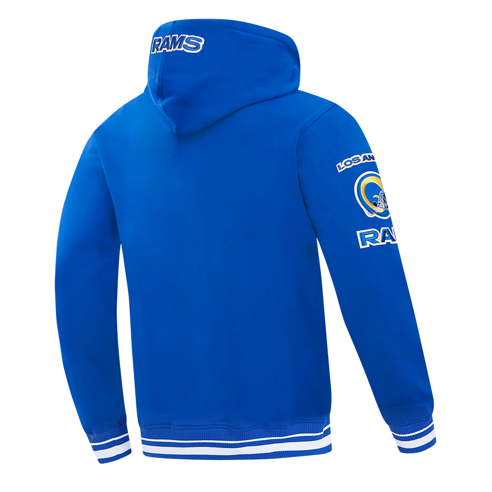NFL LOS ANGELES RAMS RETRO CLASSIC CHANDAIL À CAPUCHON POUR HOMME (BLEU ROYAL)