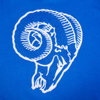 NFL LOS ANGELES RAMS RETRO CLASSIC CHANDAIL À CAPUCHON POUR HOMME (BLEU ROYAL)