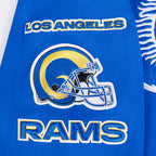 NFL LOS ANGELES RAMS RETRO CLASSIC CHANDAIL À CAPUCHON POUR HOMME (BLEU ROYAL)