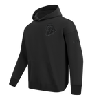 NFL LOS ANGELES RAMS NEUTRAL DROP SHOULDER PO HOODIE (BLACK)
