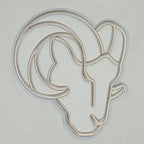 NFL LOS ANGELES RAMS NEUTRAL DROP SHOULDER CREWNECK (TAUPE)