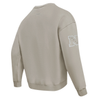 NFL LOS ANGELES RAMS NEUTRAL DROP SHOULDER CREWNECK (TAUPE)