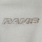 NFL LOS ANGELES RAMS NEUTRAL DROP SHOULDER CREWNECK (TAUPE)