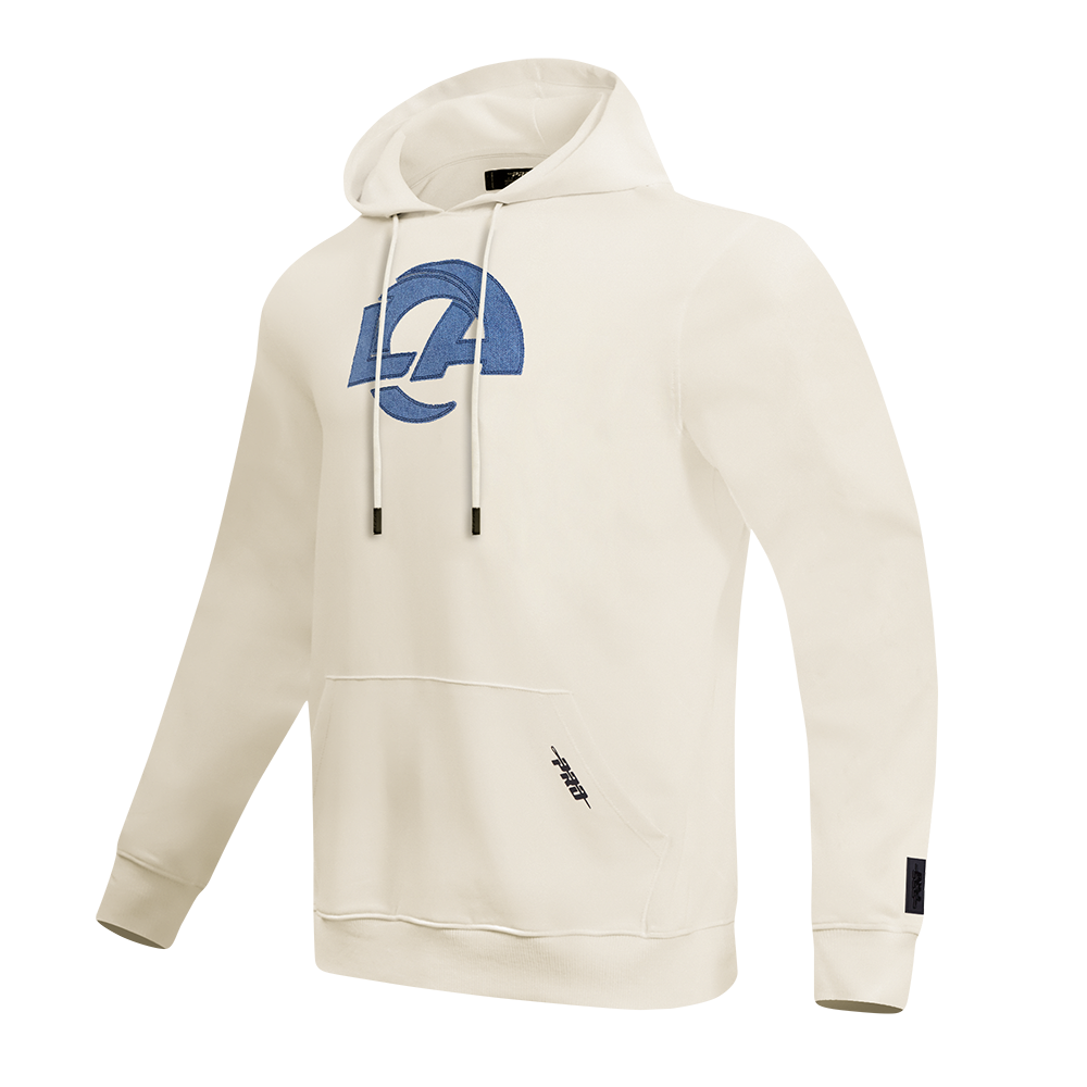 NFL LOS ANGELES RAMS VARSITY BLUES CHANDAIL À CAPUCHON EN MOLLETON POUR HOMME (LIN)