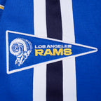 NFL LOS ANGELES RAMS PRO GAME DAY RETRO JACKET (ROYAL BLUE/WHTE/MIDNIGHT NAVY)