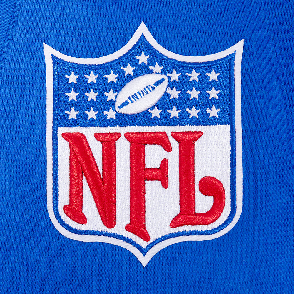 NFL LOS ANGELES RAMS PRO GAME DAY RETRO JACKET (ROYAL BLUE/WHTE/MIDNIGHT NAVY)