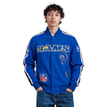 NFL LOS ANGELES RAMS PRO GAME DAY RETRO JACKET (ROYAL BLUE/WHTE/MIDNIGHT NAVY)