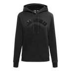 NFL LOS ANGELES RAMS TRIPLE BLACK WOMEN'S FLC PO HOODIE (TRIPLE BLACK WOMEN'S)