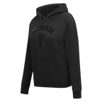NFL LOS ANGELES RAMS TRIPLE BLACK WOMEN'S FLC PO HOODIE (TRIPLE BLACK WOMEN'S)