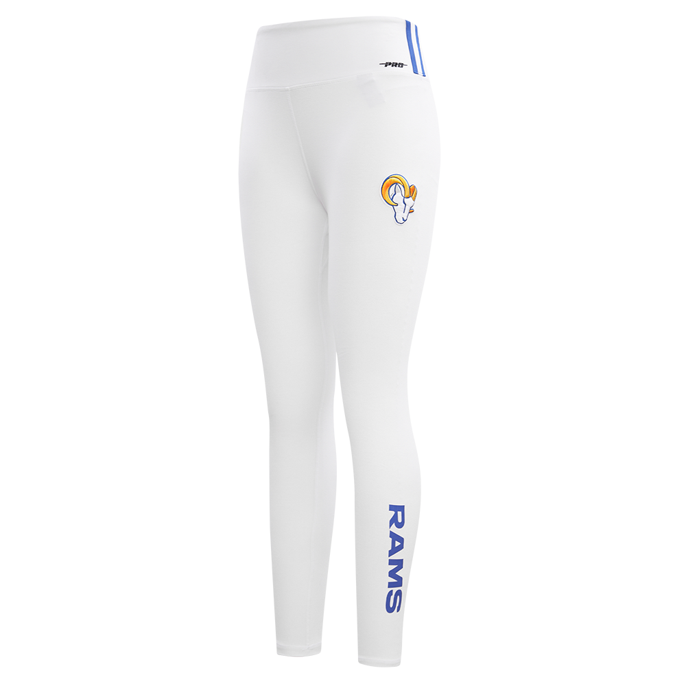 NFL LOS ANGELES RAMS CLASSIC WOMEN'S JERSEY LEGGING (WHITE)