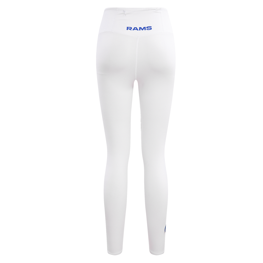 NFL LOS ANGELES RAMS CLASSIC WOMEN'S JERSEY LEGGING (WHITE)
