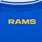 NFL LOS ANGELES RAMS SCRIPT TAIL BLOUSON EN SATIN POUR FEMME (BLEU ROYAL)