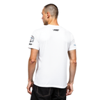 NFL MIAMI DOLPHINS SCRIPT TAIL MEN'S SJ TEE (WHITE)
