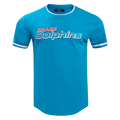NFL MIAMI DOLPHINS CLASSIC CHENILLE T-SHIRT POUR HOMME (SARCELLE)