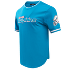 NFL MIAMI DOLPHINS CLASSIC CHENILLE T-SHIRT POUR HOMME (SARCELLE)