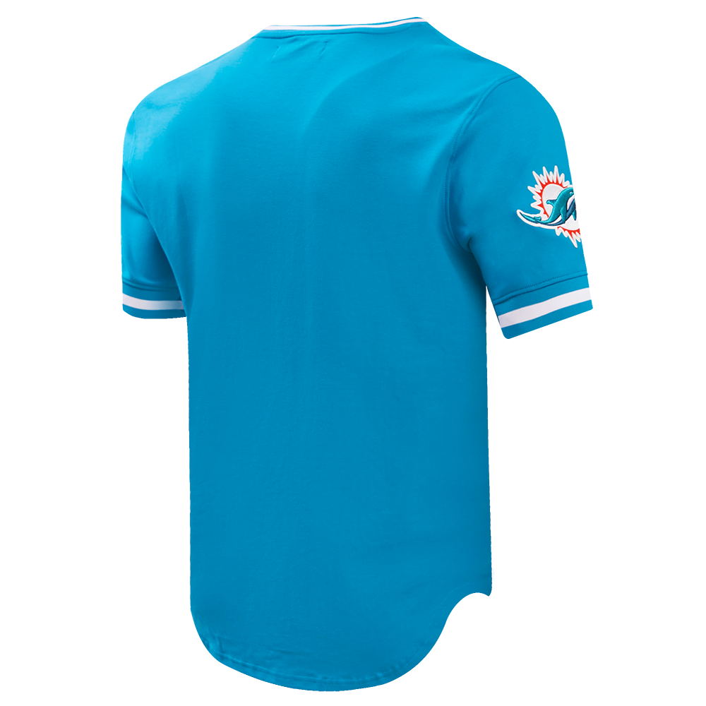 NFL MIAMI DOLPHINS CLASSIC CHENILLE T-SHIRT POUR HOMME (SARCELLE)