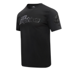 NFL MIAMI DOLPHINS TRIPLE BLACK T-SHIRT POUR HOMME (TRIPLE NOIR)