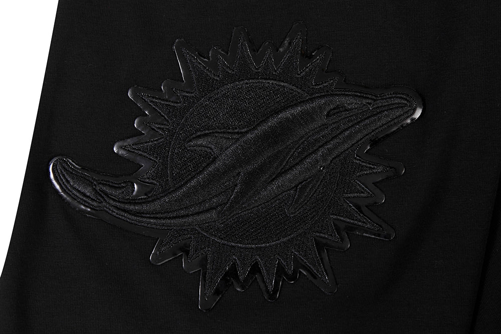 NFL MIAMI DOLPHINS TRIPLE BLACK TEE (TRIPLE BLACK)